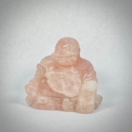 Rózsakvarc buddha