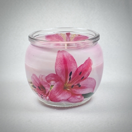 Pink Lily illatgyertya