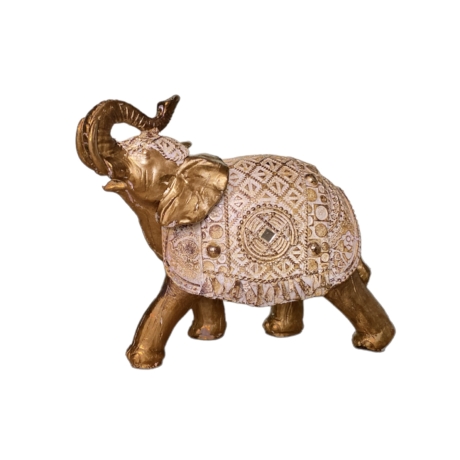 Arany elefánt szobor