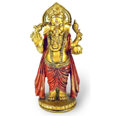Ganesha szobor – arany 