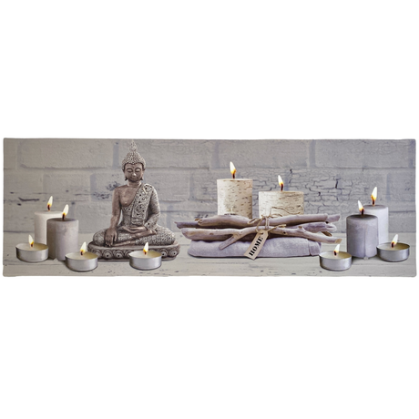 Buddha falikép